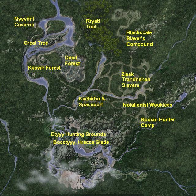 Kashyyyk SWG Wiki, the Star Wars Galaxies wiki