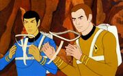 Aquatic support apparatus - kirk and spock