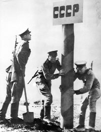Soivet Border restored 1944