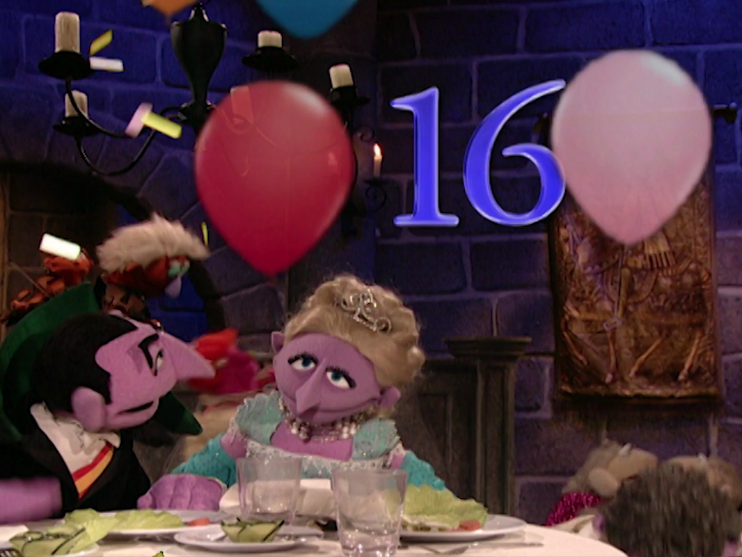 Sesame Street The Count Number Of The Day 4133zl