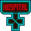 Krankenhaus-Schild, 2