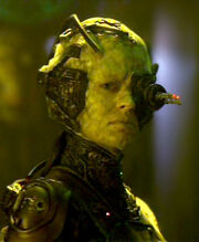 Seven of Nine as Borg, 2374