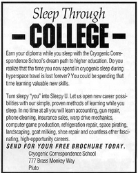 Cryogeniccorrespondenceschool