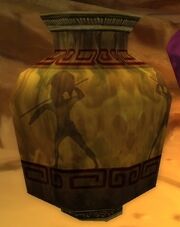 Carved Stone Urn