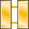Captain insignia Gold