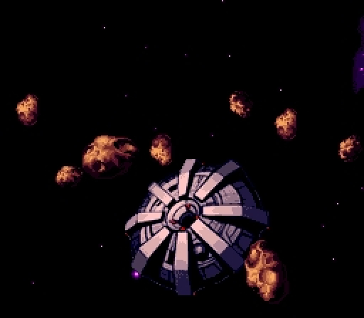 Ceres Space Station, the start of Super Metroid
