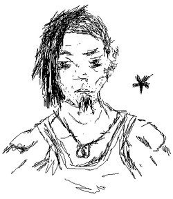 Yoshi Line Drawing