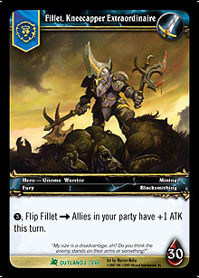 Fillet kneecapper extraordinaire