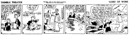 Popeye first