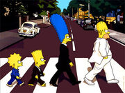 Os simpsons beatles