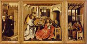 Campin merode altarpiece big