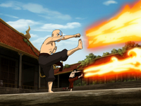 Aang Feuerbändigen