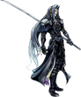Sephiroth Dissidia Artwork