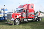 Freightliner tractor unit - CBZ 457 at Pickering 09 - IMG 3565