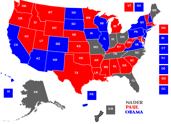 United States Presidential Election, 2008 (President Ventura) - Future