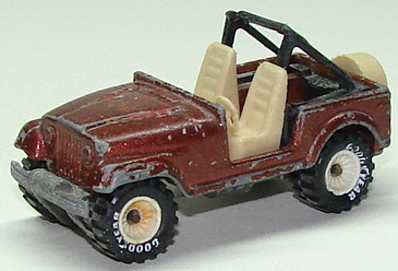 hot wheels 1981 jeep cj7