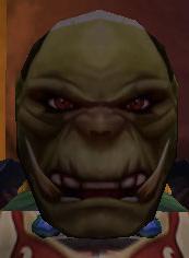 Flimsy Male Orc Mask