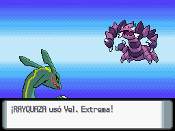 Velocidad extrema de Rayquaza