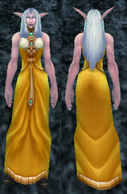 Elegant Robes, Stone Background, NE Female