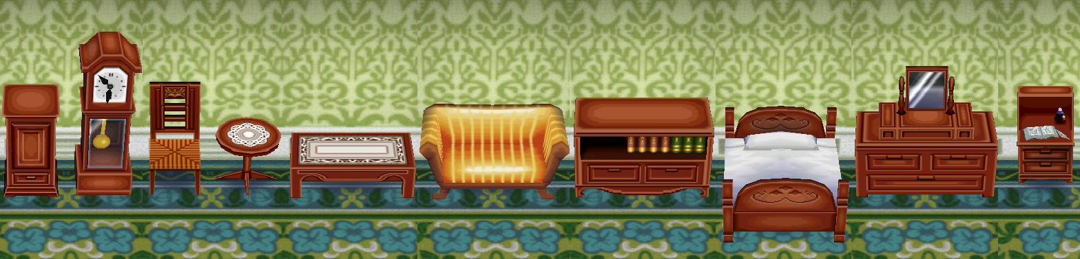 Animal Crossing Furniture Sets