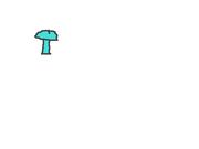 Turquoise shroom tlda10