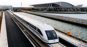 An Alliance maglev train.