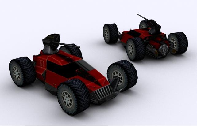 Late war version of the Nod Buggy featured in C&C Renegade.
