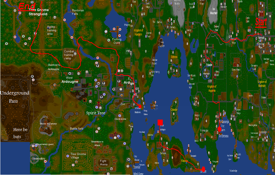 original runescape map