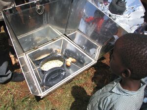Nairobi cooking demonstration 3-09