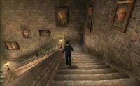 Square staircase