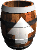 Up arrow barrel
