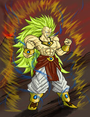 SSJ3 Broly v2 by dskemmanuel