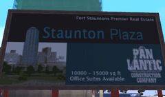 Staunton plaza