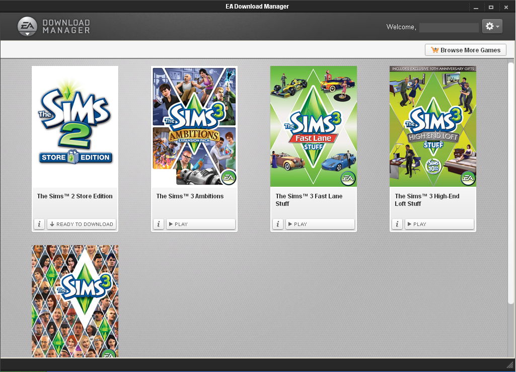 the sims download origin