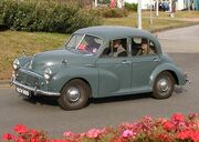 Morris Minor 1953 at Bristol (RCV 860)