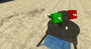 Turret shooting