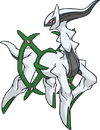 Arceus tipo bicho (dream world)