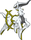 Arceus tipo roca (dream world)