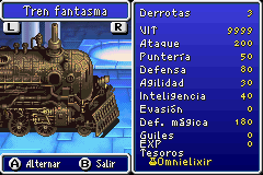 Estadisticas Tren Fantasma