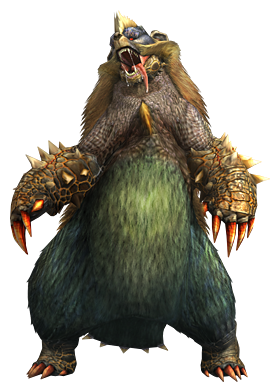 Arzuros [MH3U] MHP3-Arzuros_Render_001