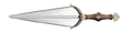 Notched-cinquedea