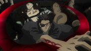 Senji kills Mozuri and Shinagawa anime