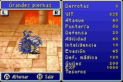 Estadisticas Grandes Piernas