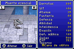 Estadisticas Muerte Esencial