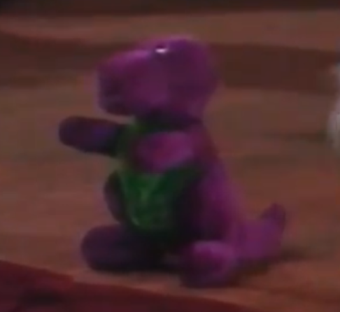 barney plush 1990