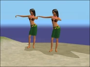 Hula Zombies's Original Appearance in TS2