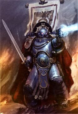 Captain Cato Sicarus of the Ultramarines 2nd company