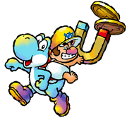 Baby Wario Artwork (Yoshi's Island DS)