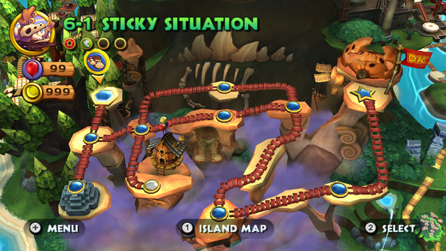 donkey kong country returns wii number of worlds