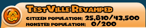 Halloween population bar